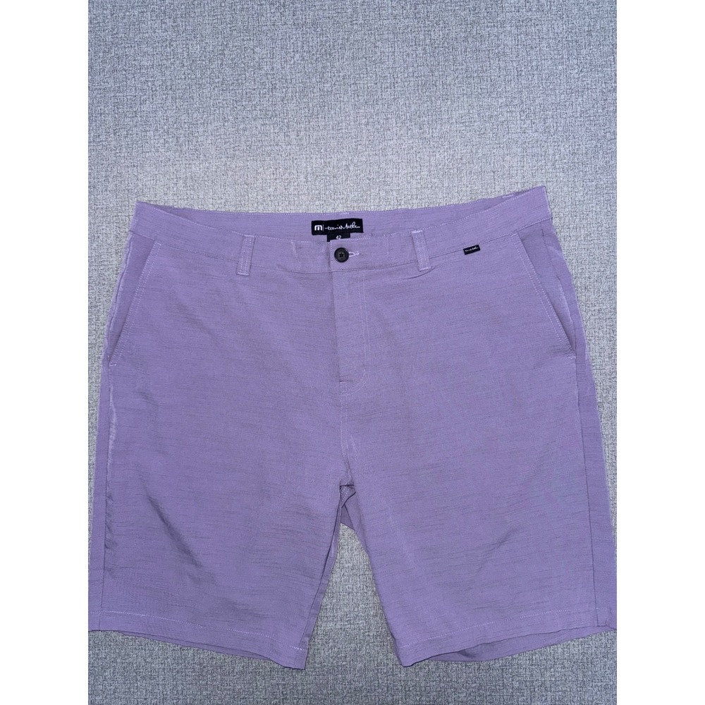Excellent TravisMathew 42 Shorts Purple Performance Stretch Golf Lifestyle - Picture 2 of 10
